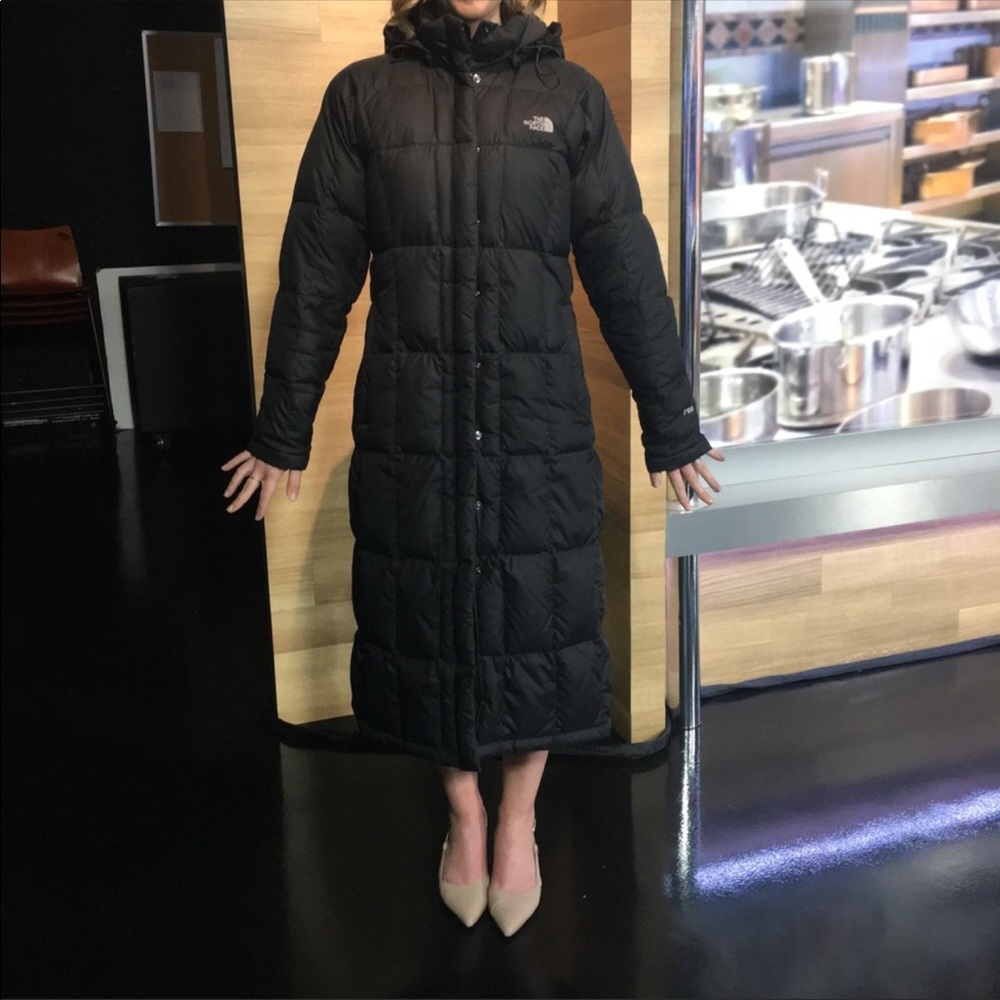 Black Northface Down Coat